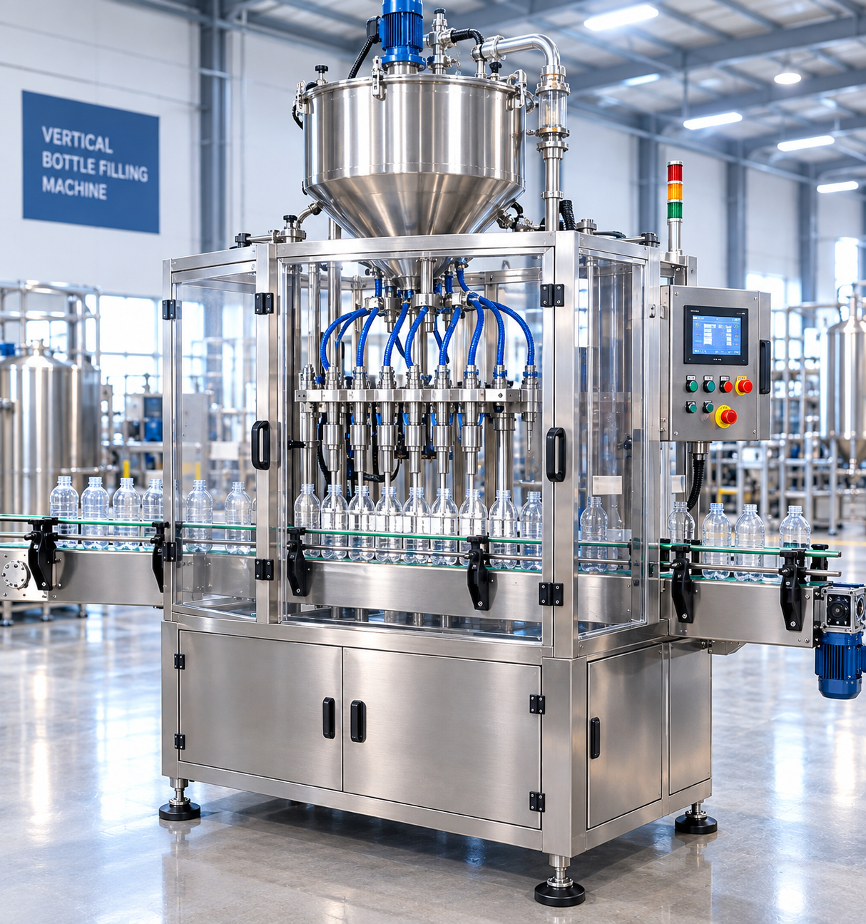 Industrial filling machine