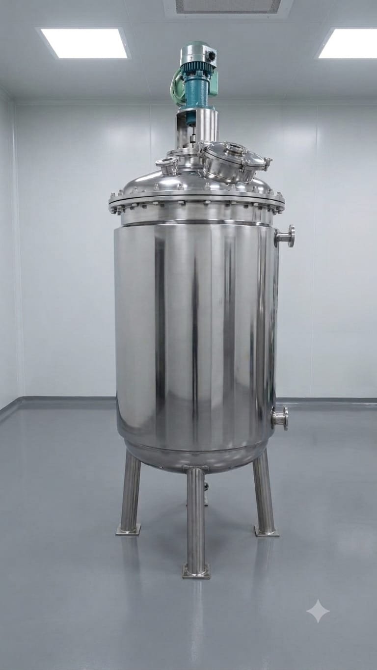 S.S. and M.S. chemical reactor machine