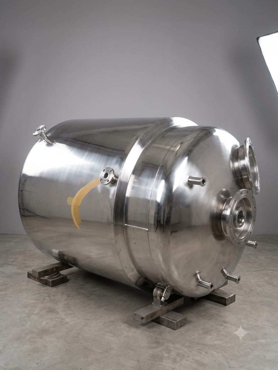 S.S. and M.S. industrial reactor